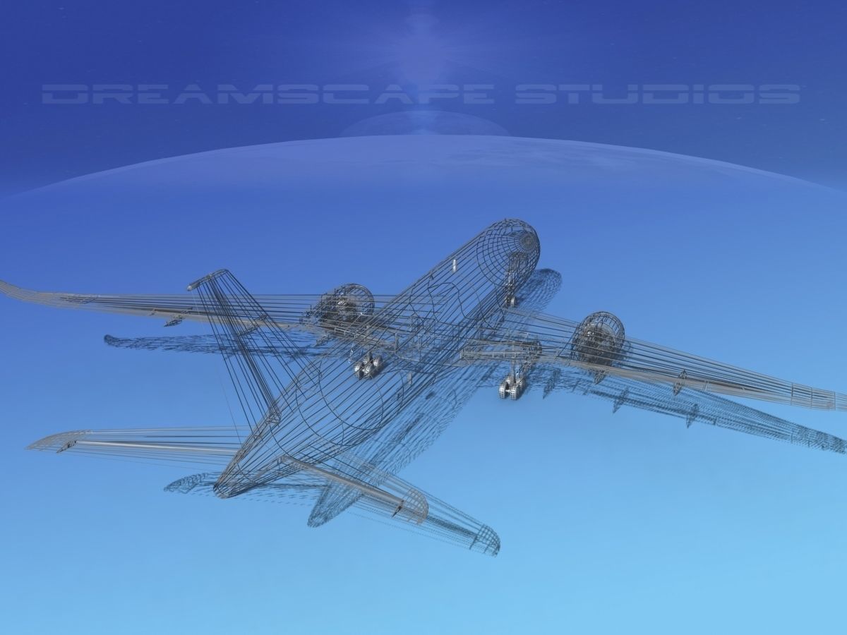 Airbus A350-800 Air Charter America 3D model_14