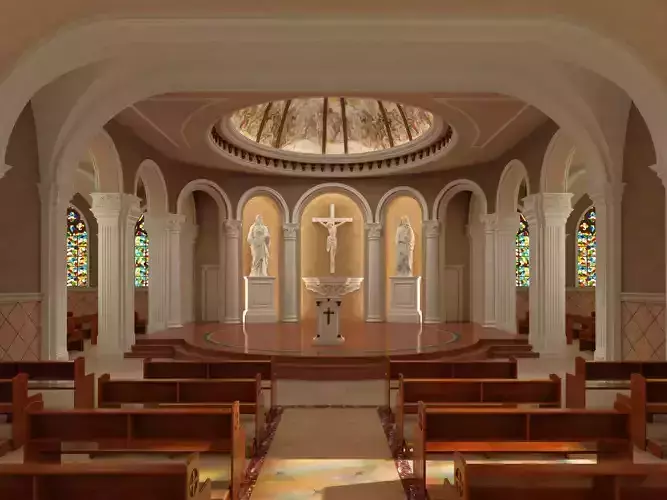 Church Interior 08