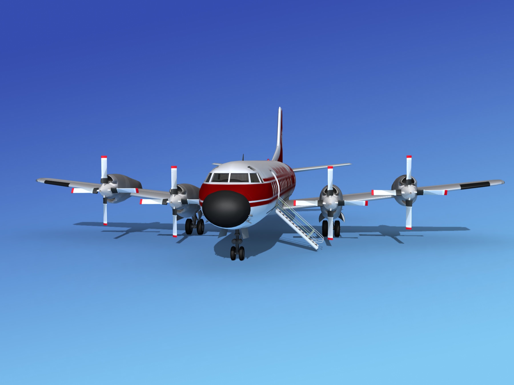 Lockheed L-188 Electra HP Galaxy 3D model_6