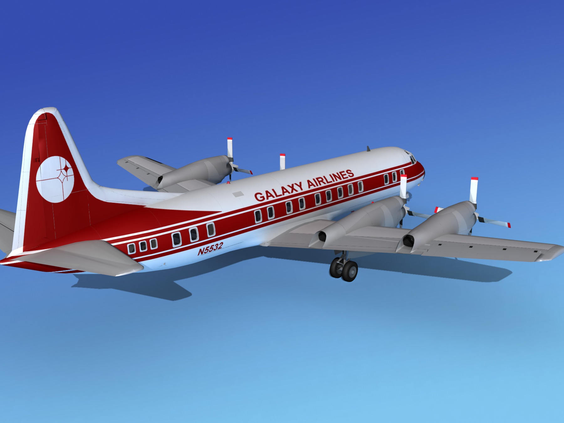 Lockheed L-188 Electra HP Galaxy 3D model_9