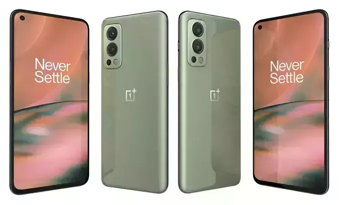OnePlus Nord 2 5G Green Wood High Poly