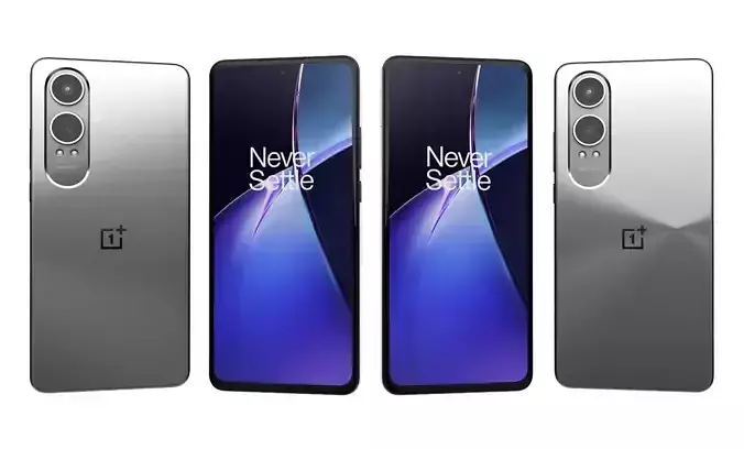 OnePlus Nord CE4 Lite Silver High Poly