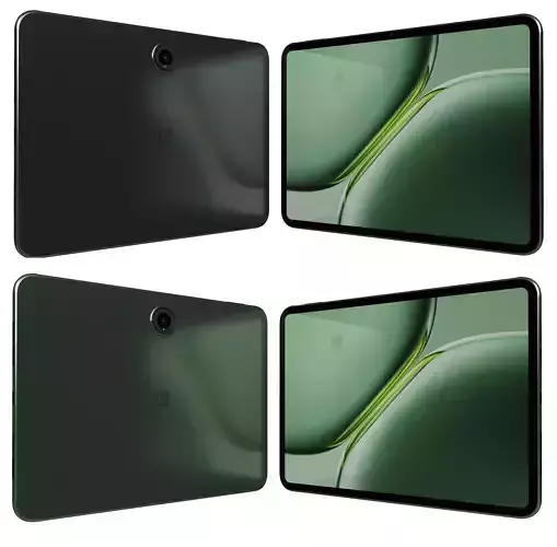 OnePlus Pad Pro Black And Green High Poly