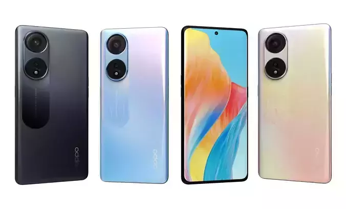 OPPO A1 Pro All Colors High Poly