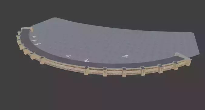 FLUGHAFEN TEMPELHOF landing area with Ju52 1936 skin