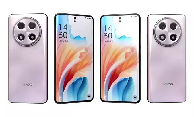 OPPO A2 Pro Pink High Poly