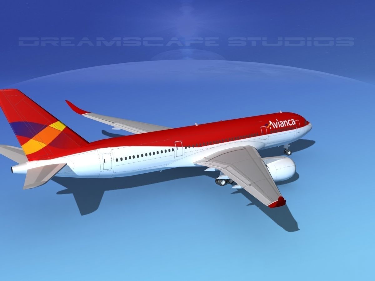 Airbus A350-800 Avianca 3D model_5