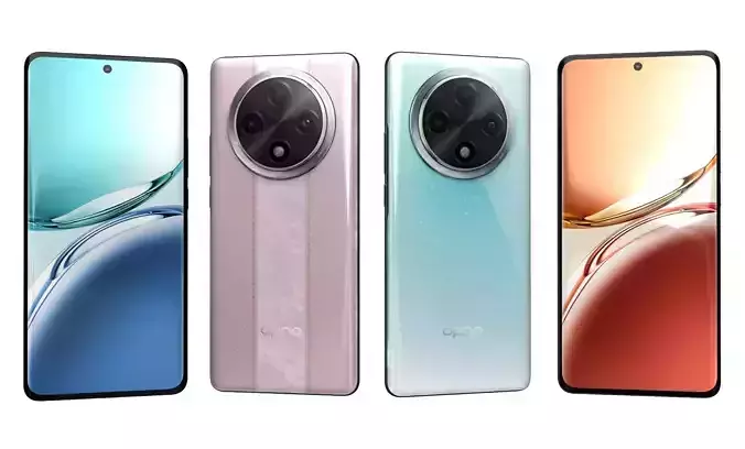 Oppo A3 Pro All Colors High Poly
