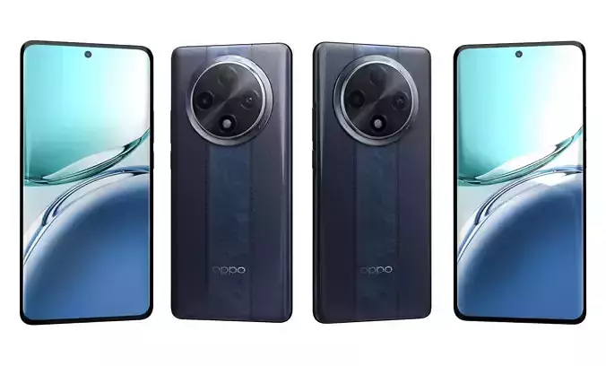 Oppo A3 Pro Black High Poly