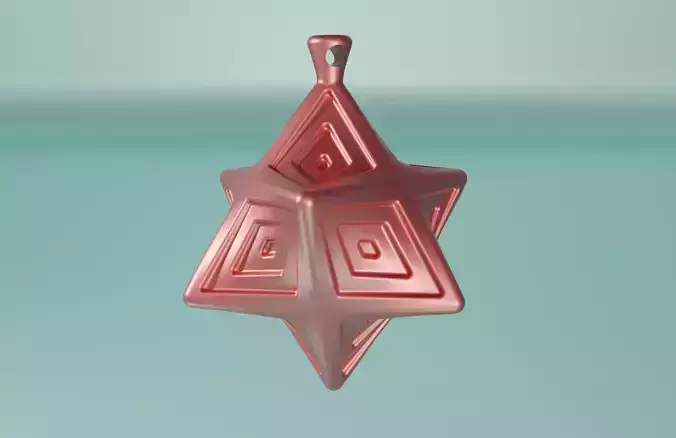 Christmas bauble for 3D printing