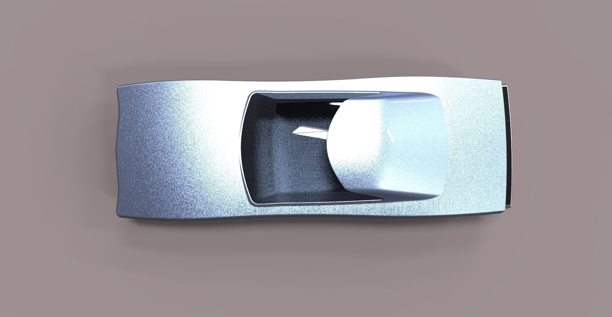 Flying Dodge Charger 3D model_8