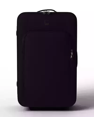 Classic Fabric Soft-Shell Rolling Suitcase
