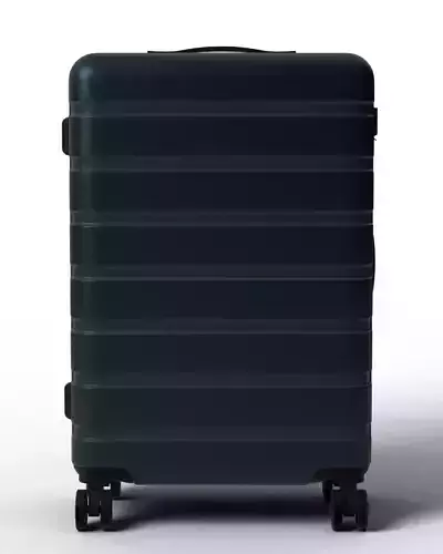 Classic Fabric Soft-Shell Rolling Suitcase