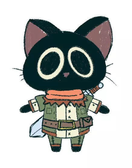 Character cute Cat for print Free 3D print model