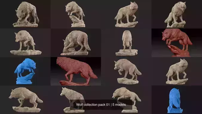 Wolf collection pack 01