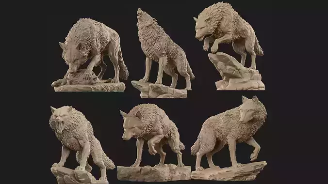 Wolf collection pack 01