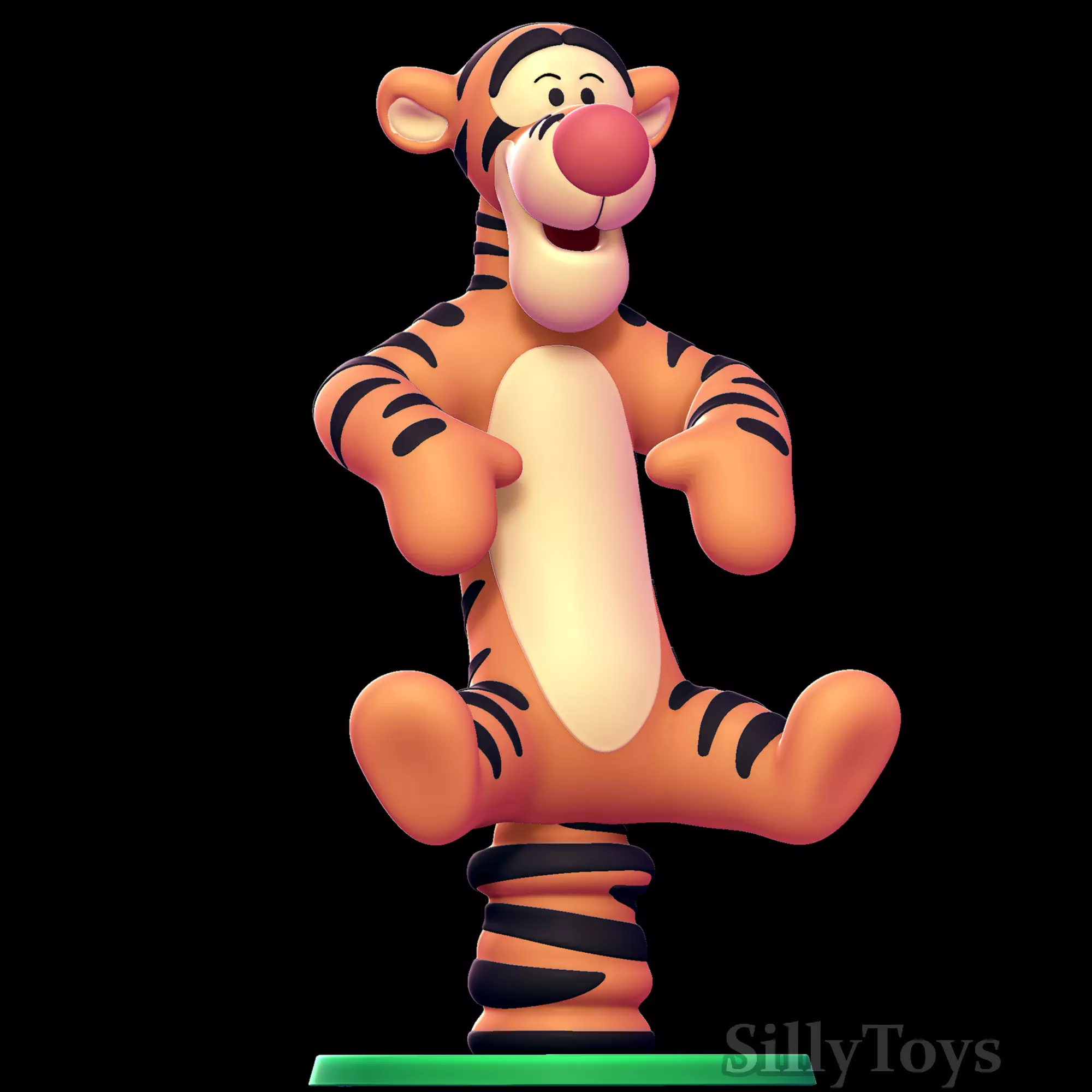 Tigger - Winnie-the-Pooh 3D print model