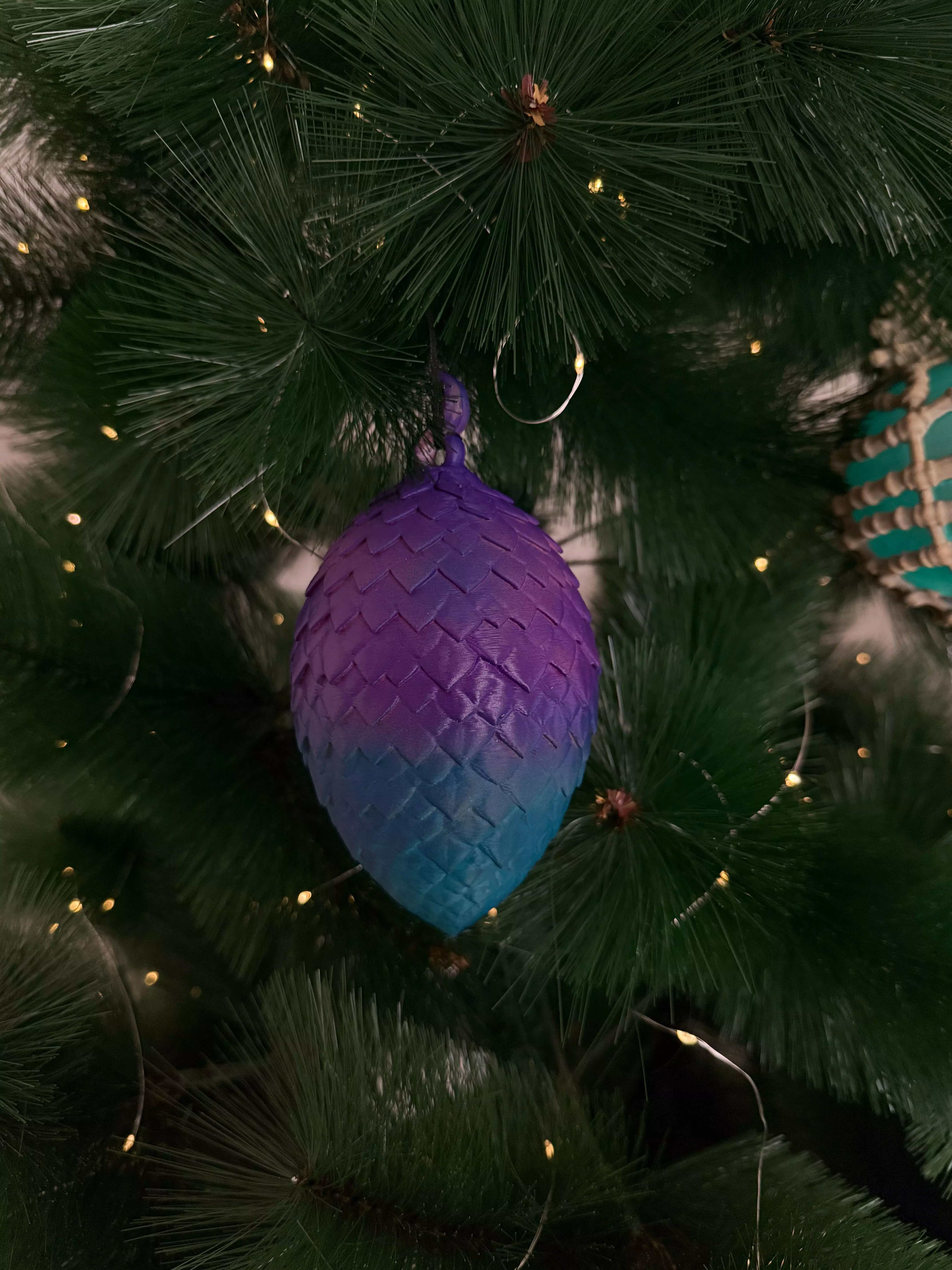 DRAGON EGG BAUBLE PRECUT 3D print model