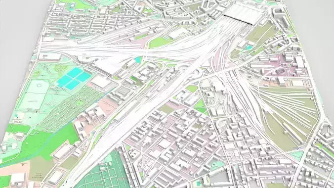 Leipzig Central Railway Station Germany