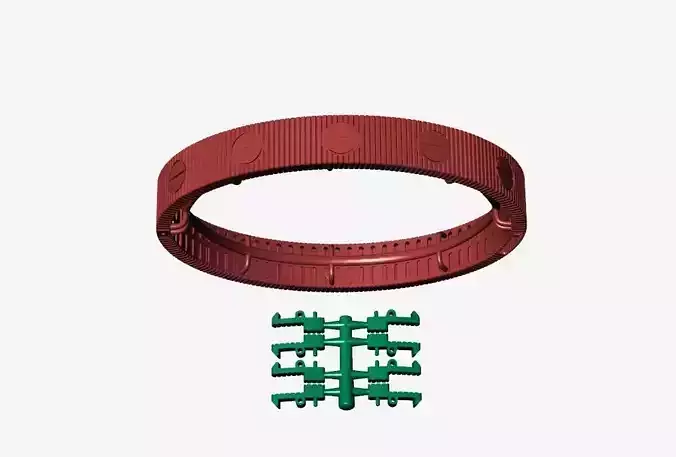 Unlimited Bracelet 3D print model 9 mm 