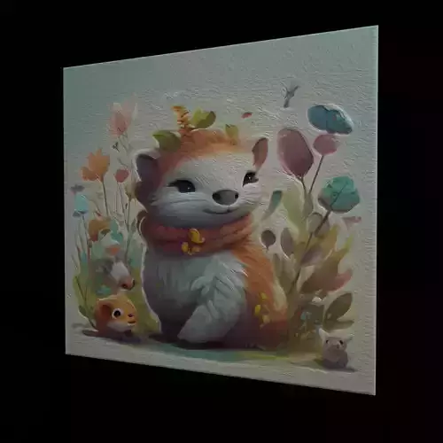 Kids Fantasy Creatures Painting One