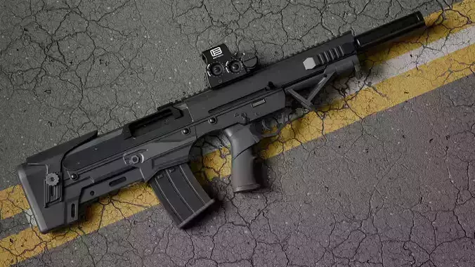 Modular Bullpop Shotgun