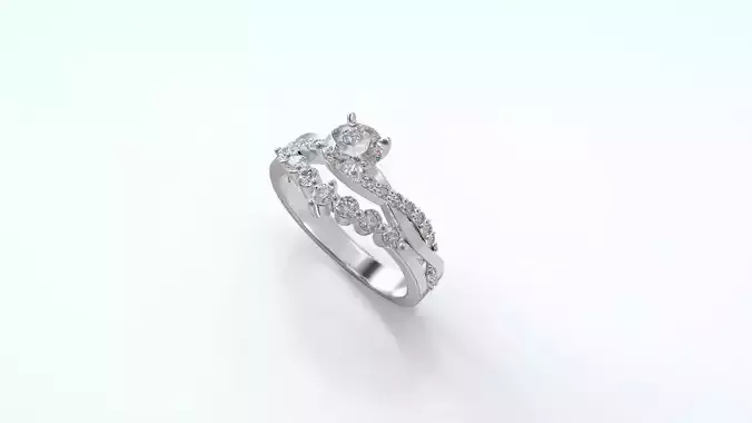 Jewelry Engagement Luxury Ring