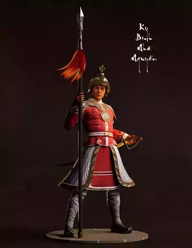  Armor Design Historical Horse Guard Outfit Viet Nam