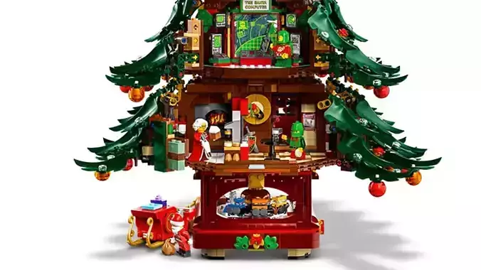 TwindBricks3D - 41843 Family Christmas Tree Decoration