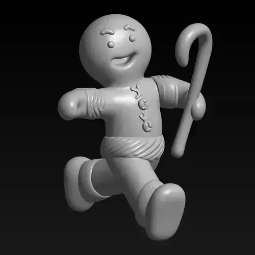 gingerbread man model 3