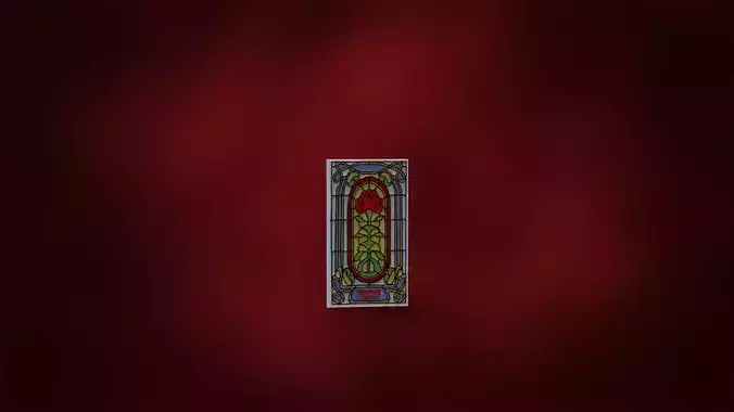 Stranger Things   Creel House Door Vitraux