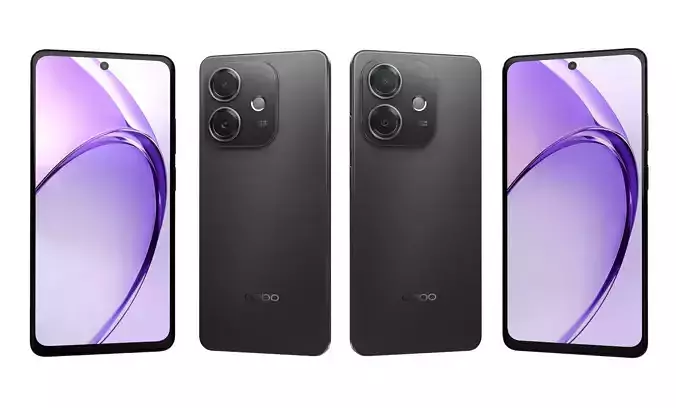 Oppo A3x 5G Black High Poly