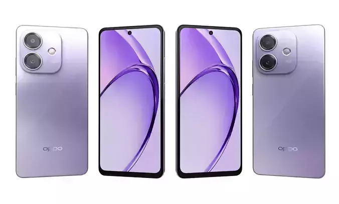 Oppo A3x 5G Purple High Poly