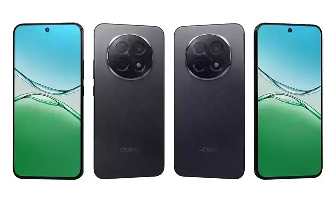 Oppo A5 Pro Black High Poly