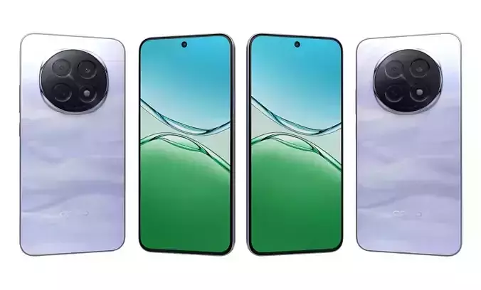 Oppo A5 Pro Blue High Poly