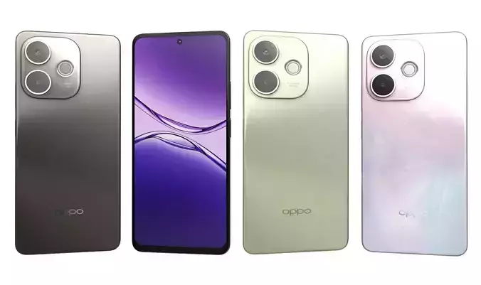 OPPO A5 Vitality Edition All Colors High Poly