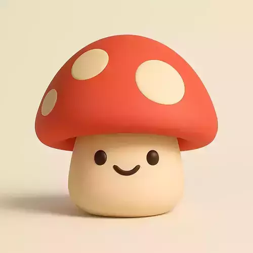 Cute Mushroom Buddy