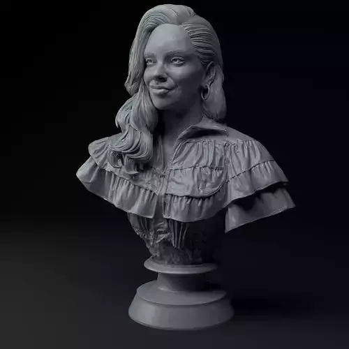Rosalia Flamenco Edition Premium 3D Bust STL
