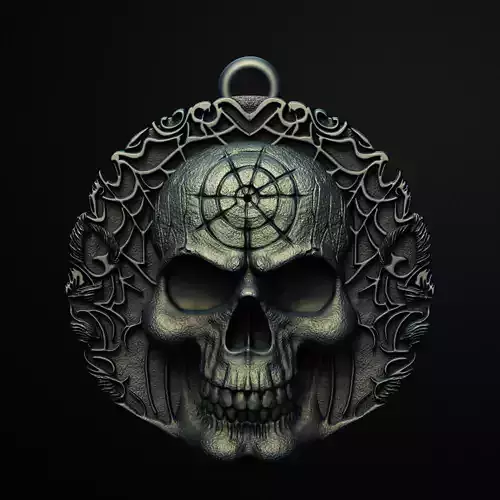Phantom Skull Keychains 3D Printable STL File