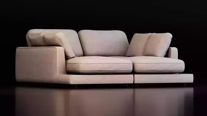 Modern Modular Fabric Sofa