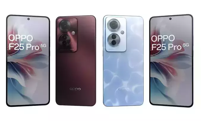 OPPO F25 Pro 5G All Colors High Poly