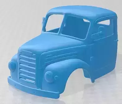 Ebro B 35 1962 Printable Body Cabin Truck