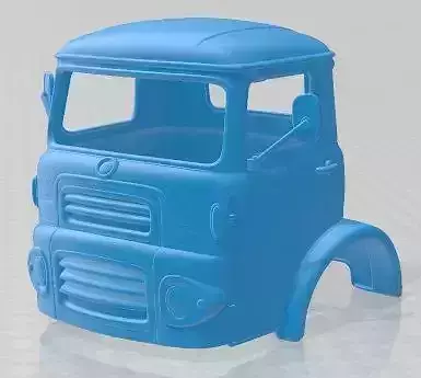 Albion Reiver RE29 1964 Printable Body Cabin Truck