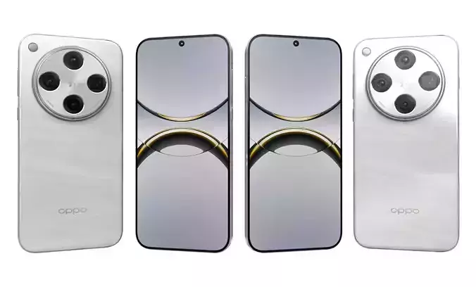 Oppo Find X8 Pro Walking in the Clouds High Poly