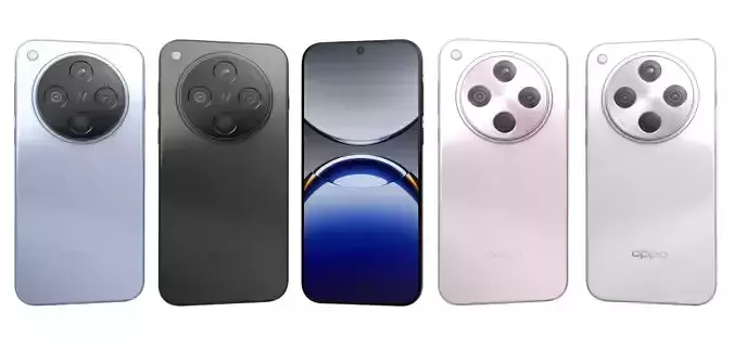 Oppo Find X8 All Colors High Poly