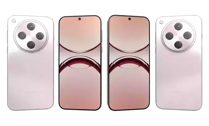 Oppo Find X8 Bubble Pink High Poly