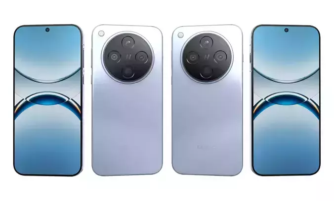 Oppo Find X8 Chasing Wind Blue High Poly
