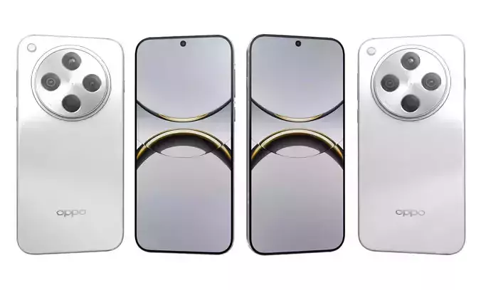 Oppo Find X8 Floating Light White High Poly