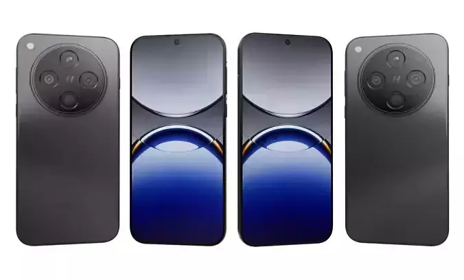 Oppo Find X8 Starfield Black High Poly