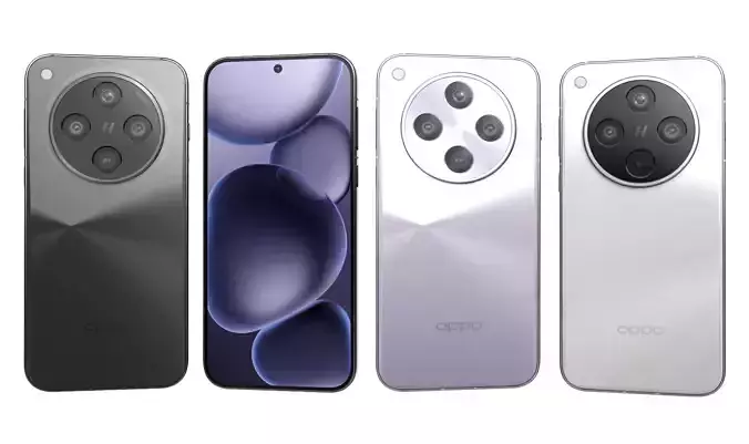 OPPO Find X8s Plus All Colors High Poly